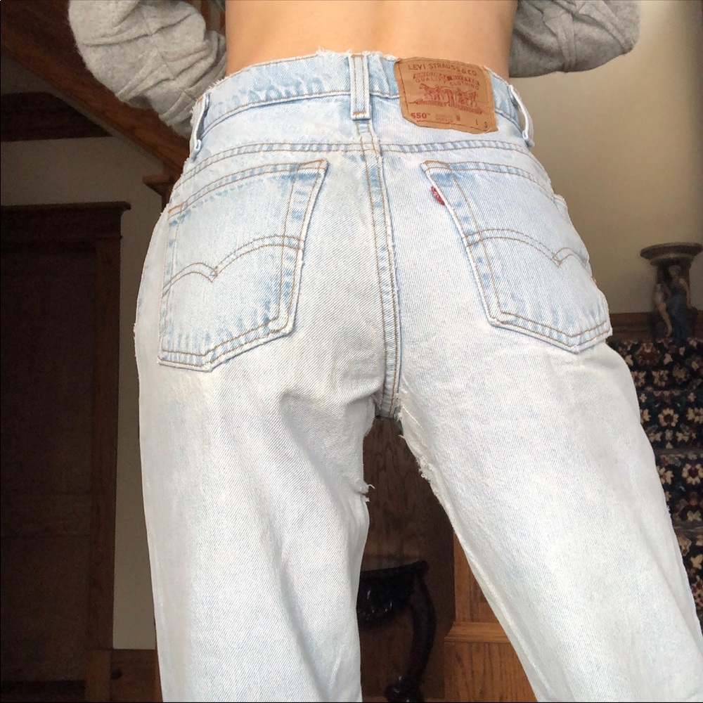 Vintage 90s Levi 550 Relaxed Fit Tapered Leg Jeans